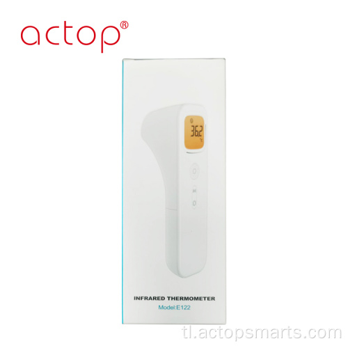 White color non-touch body infrared thermometer